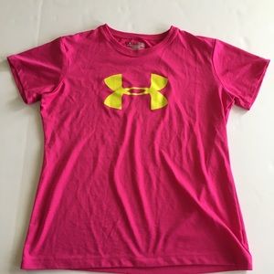 Girl’s Under Armour Youth Large Heat Gear Loose